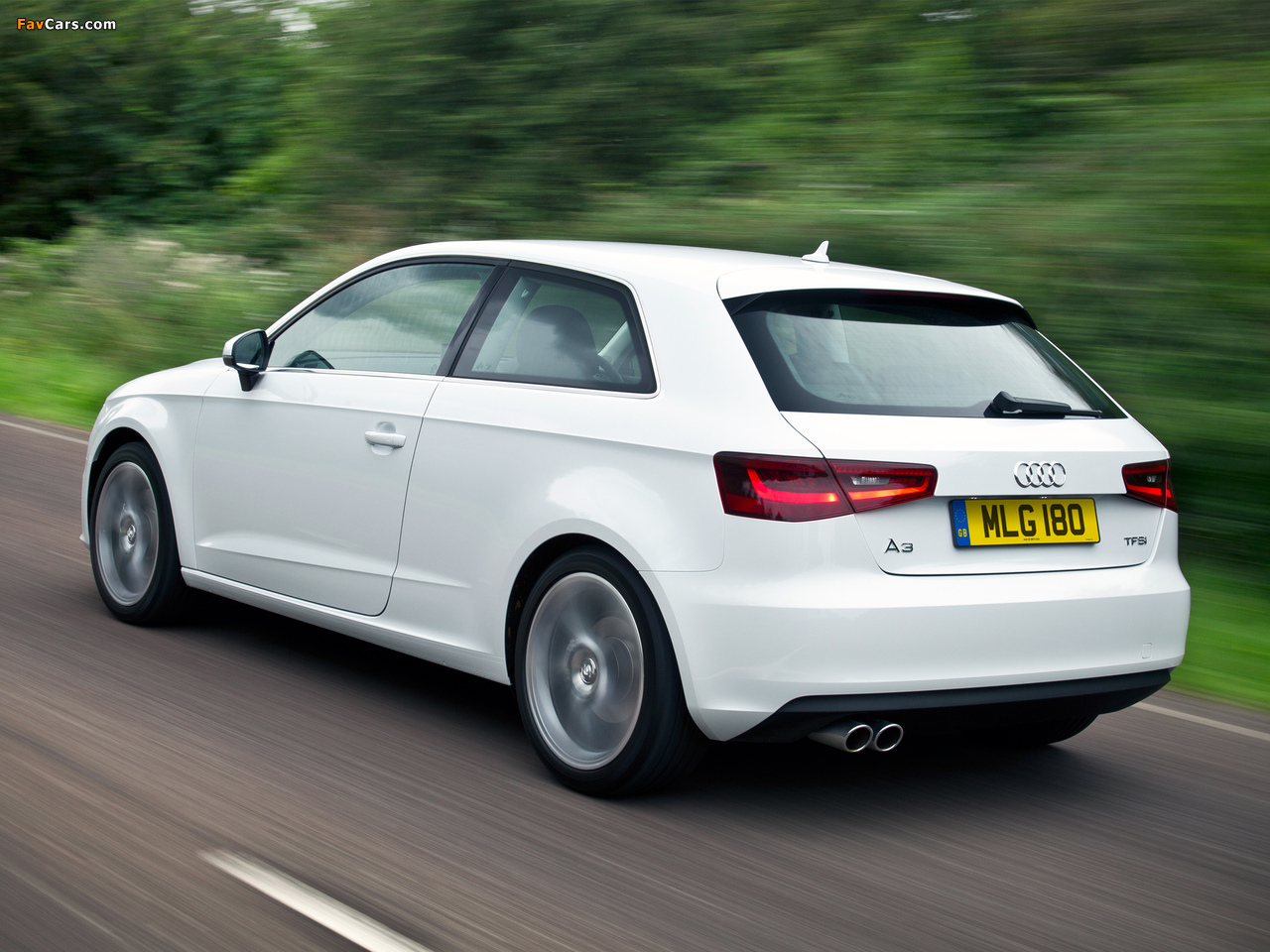 Audi A3 1.8T UK-spec 8V (2012) wallpapers (1280 x 960)