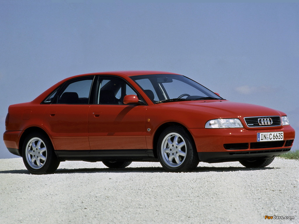 Audi A4 Sedan B5,8D (1994–1997) images (1024 x 768)
