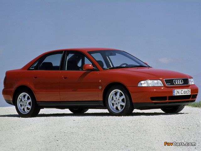 Audi A4 Sedan B5,8D (1994–1997) images (640 x 480)