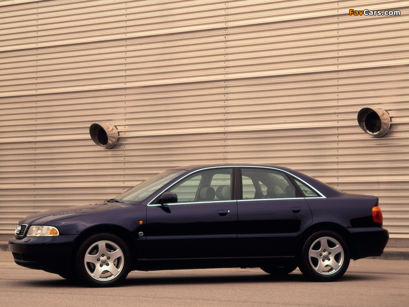 Audi A4 Sedan US-spec B5,8D (1995–2000) photos (800 x 600)