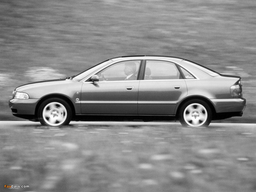 Audi A4 Sedan US-spec B5,8D (1995–2000) photos (1024 x 768)
