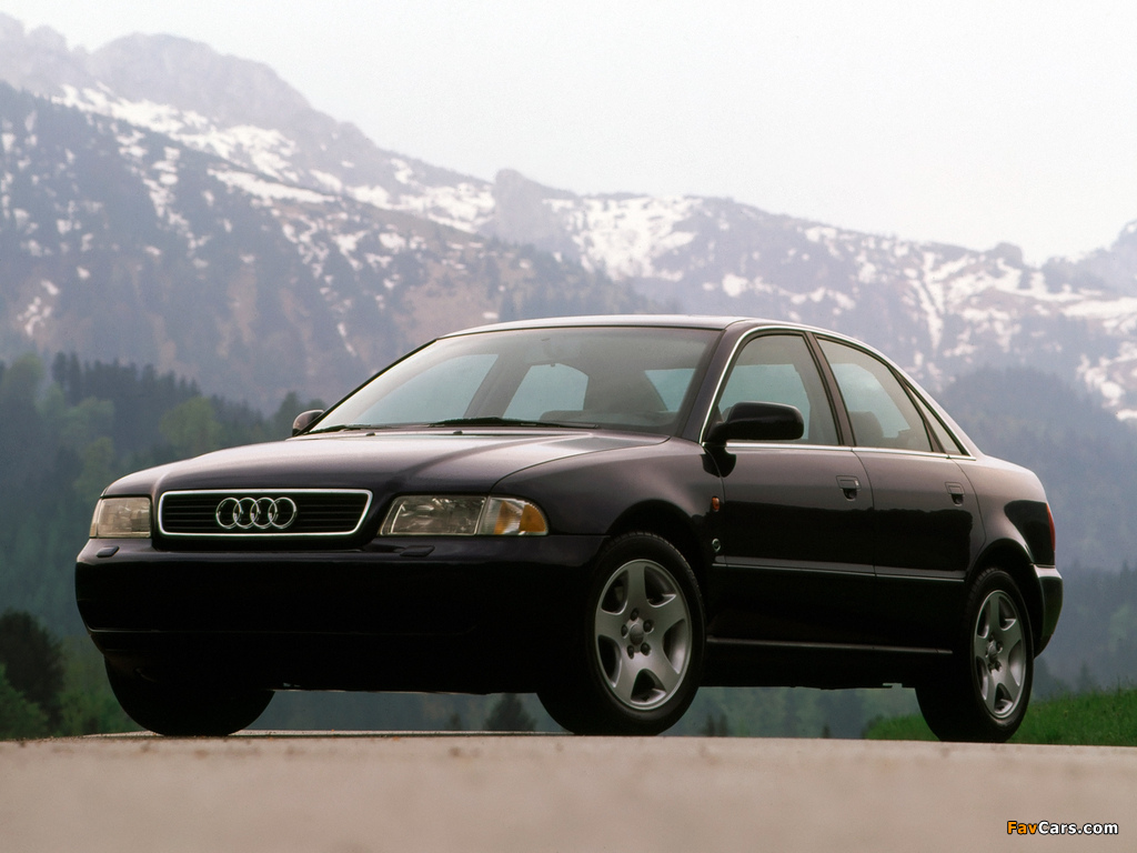 Audi A4 Sedan US-spec B5,8D (1995–2000) pictures (1024 x 768)