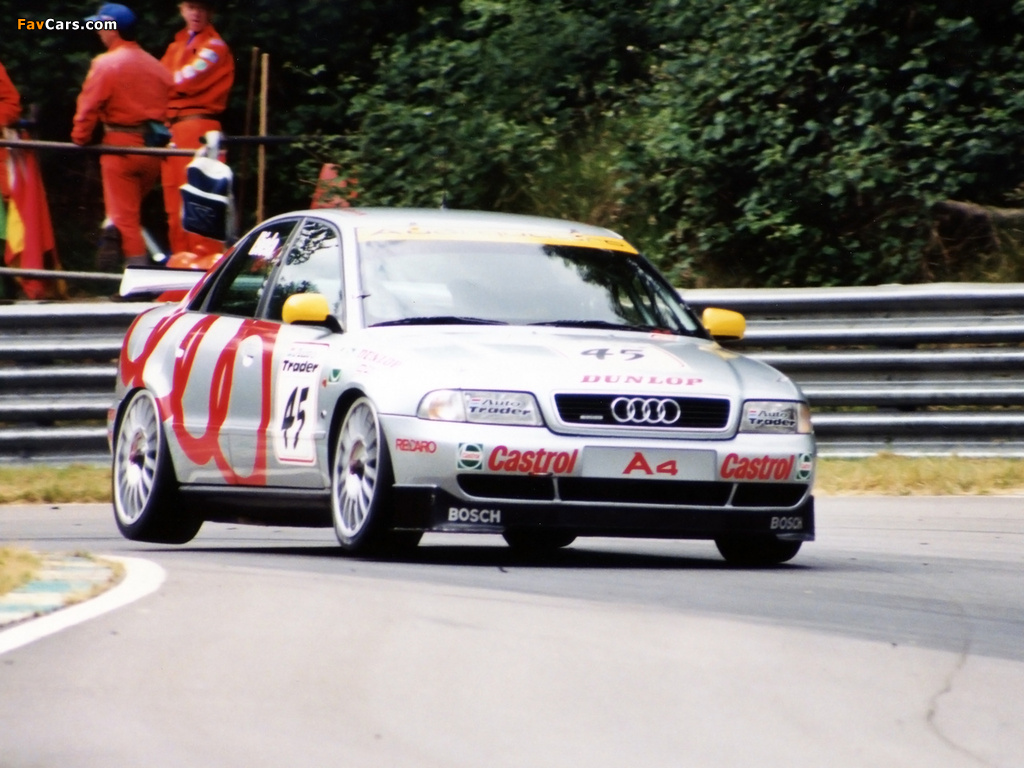 Audi A4 quattro BTCC B5,8D (1996–1997) images (1024 x 768)