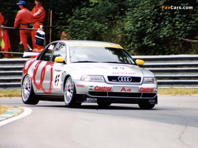 Audi A4 quattro BTCC B5,8D (1996–1997) images (640 x 480)