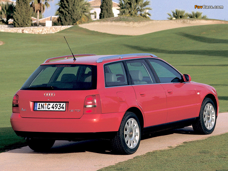 Audi A4 1.9 TDI Avant B5,8D (1996–2001) photos (800 x 600)