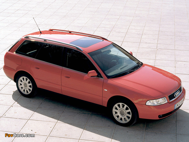 Audi A4 1.9 TDI Avant B5,8D (1996–2001) photos (640 x 480)