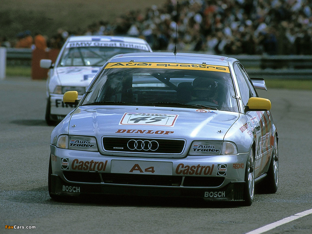 Audi A4 quattro BTCC B5,8D (1996–1997) wallpapers (1024 x 768)