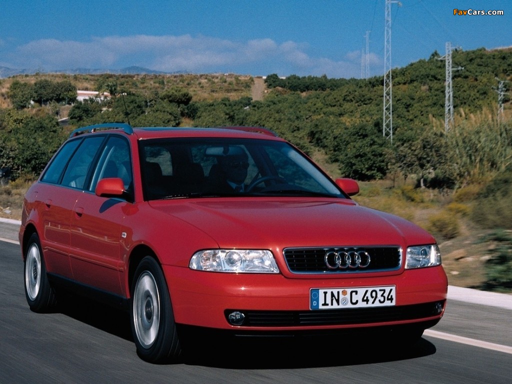 Audi A4 1.9 TDI Avant B5,8D (1996–2001) wallpapers (1024 x 768)