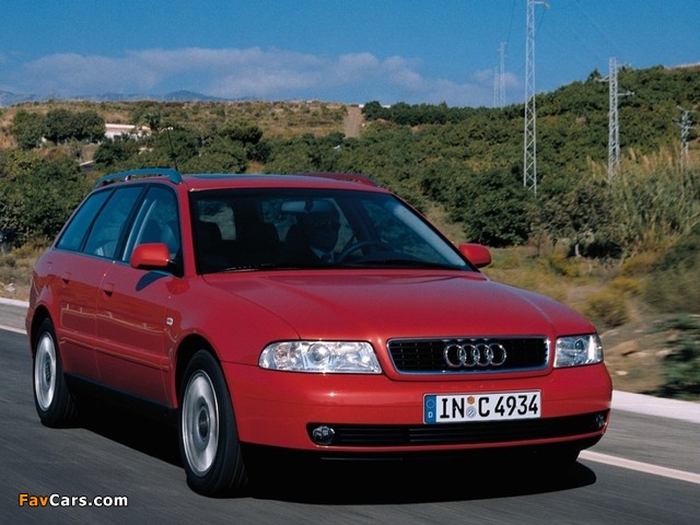 Audi A4 1.9 TDI Avant B5,8D (1996–2001) wallpapers (640 x 480)