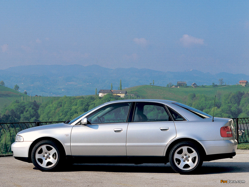 Audi A4 1.8 TDI Sedan B5,8D (1997–2000) images (1024 x 768)