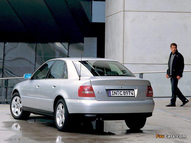 Audi A4 1.8 TDI Sedan B5,8D (1997–2000) photos (640 x 480)