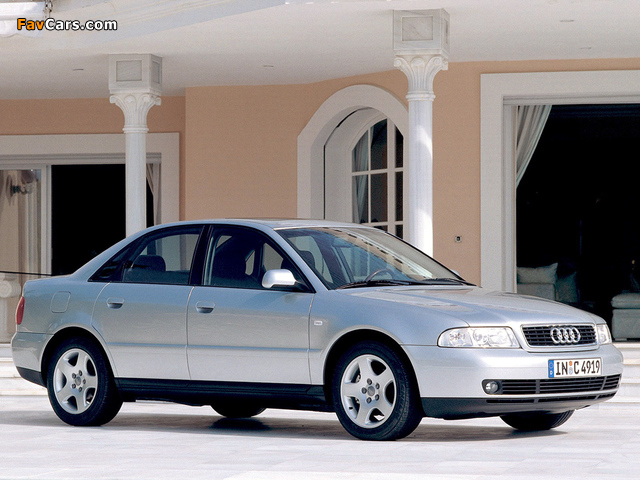 Audi A4 1.8 TDI Sedan B5,8D (1997–2000) wallpapers (640 x 480)