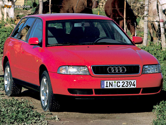 Audi A4 2.4 Avant B5,8D (1997–2001) wallpapers (640 x 480)