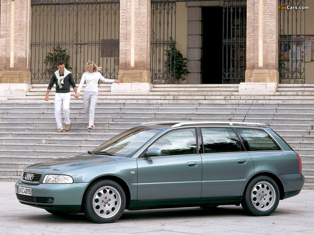 Audi A4 2.8 quattro Avant B5,8D (1997–2001) wallpapers (1024 x 768)