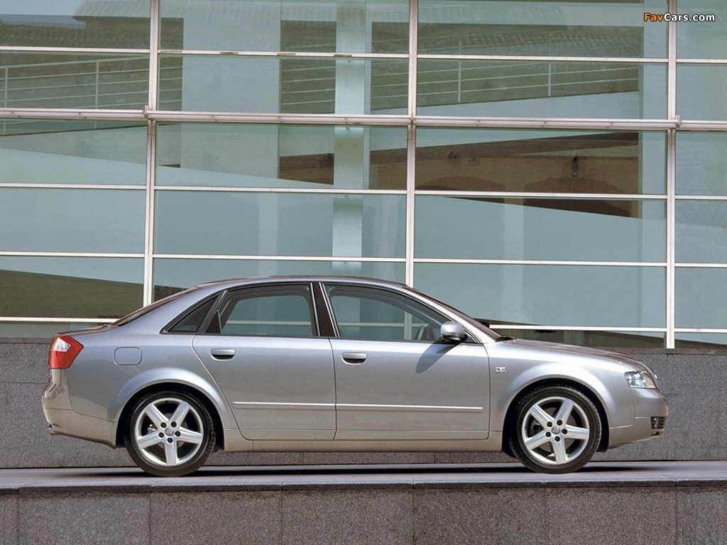 Audi A4 1.8T Sedan B6,8E (2000–2004) images (1024 x 768)