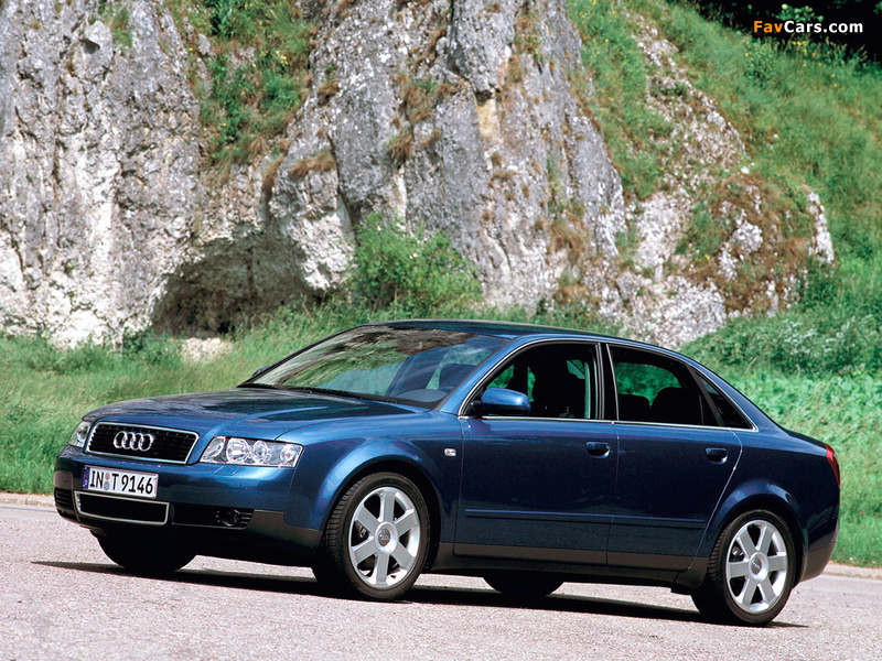 Audi A4 2.0 FSI Sedan B6,8E (2000–2004) images (800 x 600)