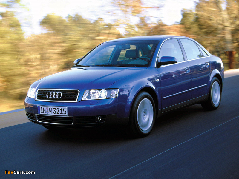 Audi A4 3.0 Sedan B6,8E (2000–2004) photos (800 x 600)