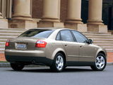 Audi A4 Sedan US-spec B6,8E (2000–2004) photos