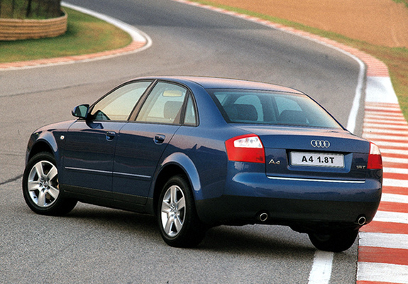 Audi A4 1.8T Sedan ZA-spec B6,8E (2000–2004) photos