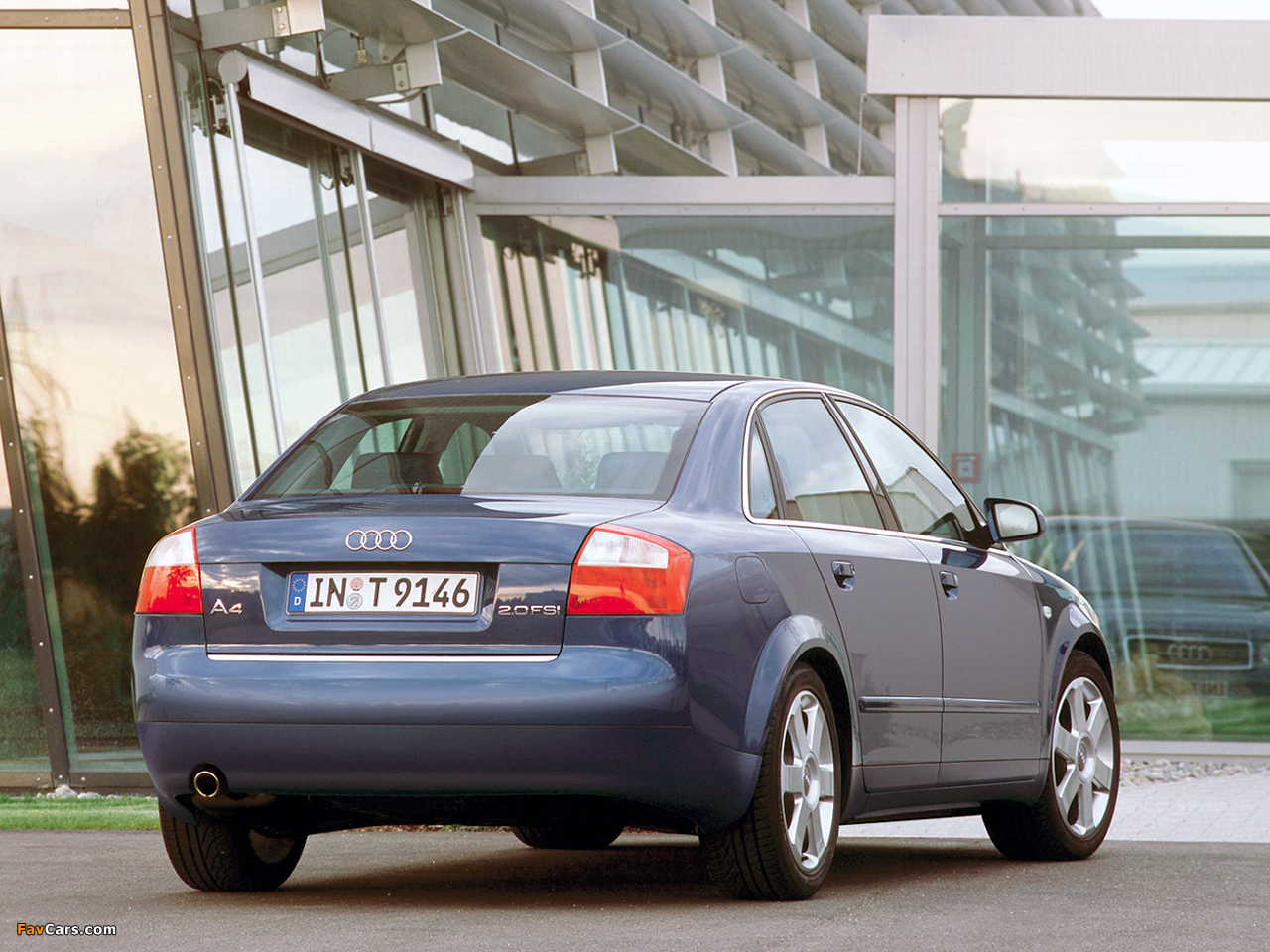 Audi A4 2.0 FSI Sedan B6,8E (2000–2004) photos (1280 x 960)
