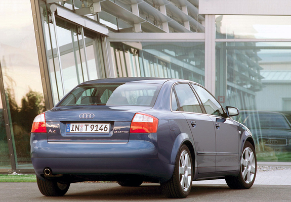 Audi A4 2.0 FSI Sedan B6,8E (2000–2004) photos