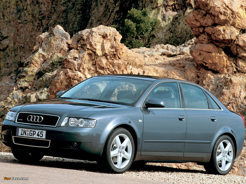 Audi A4 3.0 quattro Sedan B6,8E (2000–2004) photos (1024 x 768)