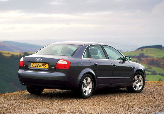 Audi A4 2.0 FSI Sedan UK-spec B6,8E (2000–2004) pictures