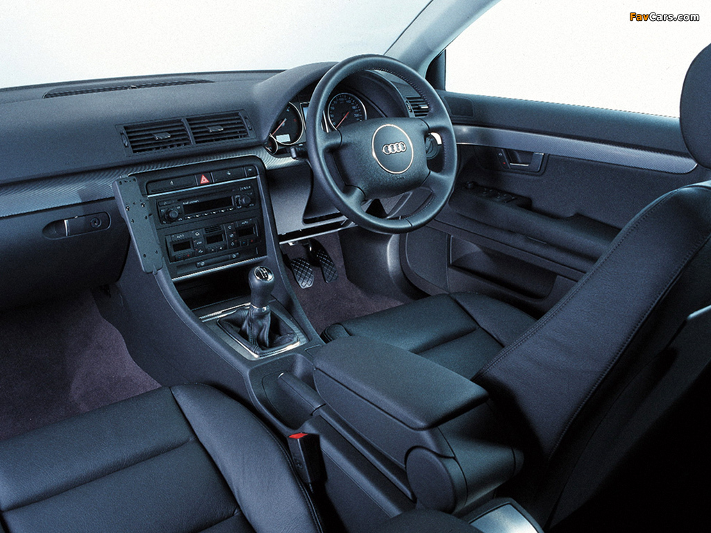 Audi A4 2.0 Sedan ZA-spec B6,8E (2000–2004) pictures (1024 x 768)