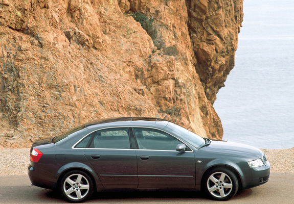 Audi A4 3.0 quattro Sedan B6,8E (2000–2004) wallpapers
