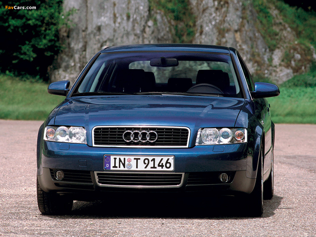 Audi A4 2.0 FSI Sedan B6,8E (2000–2004) wallpapers (1024 x 768)