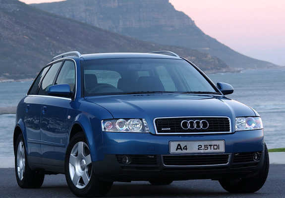 Audi A4 2.5 TDI quattro Avant ZA-spec B6,8E (2001–2004) images