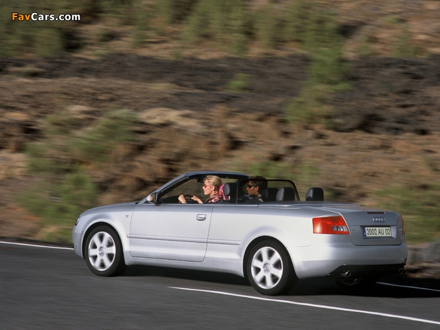 Audi A4 2.4 Cabrio B6,8H (2001–2005) images (640 x 480)