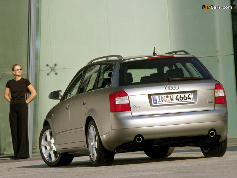 Audi A4 3.0 quattro Avant B6,8E (2001–2004) images (800 x 600)