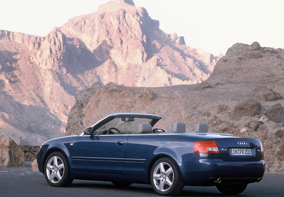 Audi A4 3.0 Cabrio B6,8H (2001–2005) images
