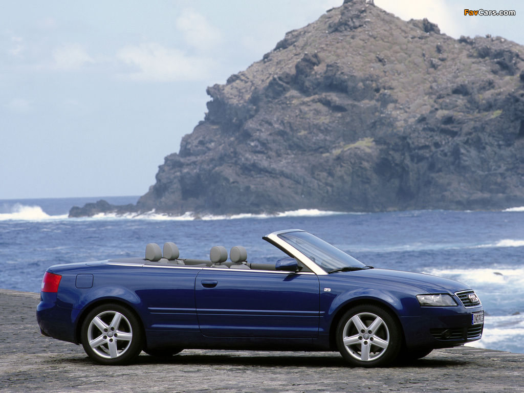 Audi A4 3.0 Cabrio (B6,8H) 2001–05 images (1024 x 768)