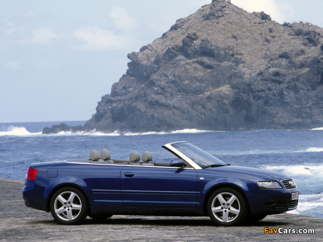 Audi A4 3.0 Cabrio (B6,8H) 2001–05 images (640 x 480)