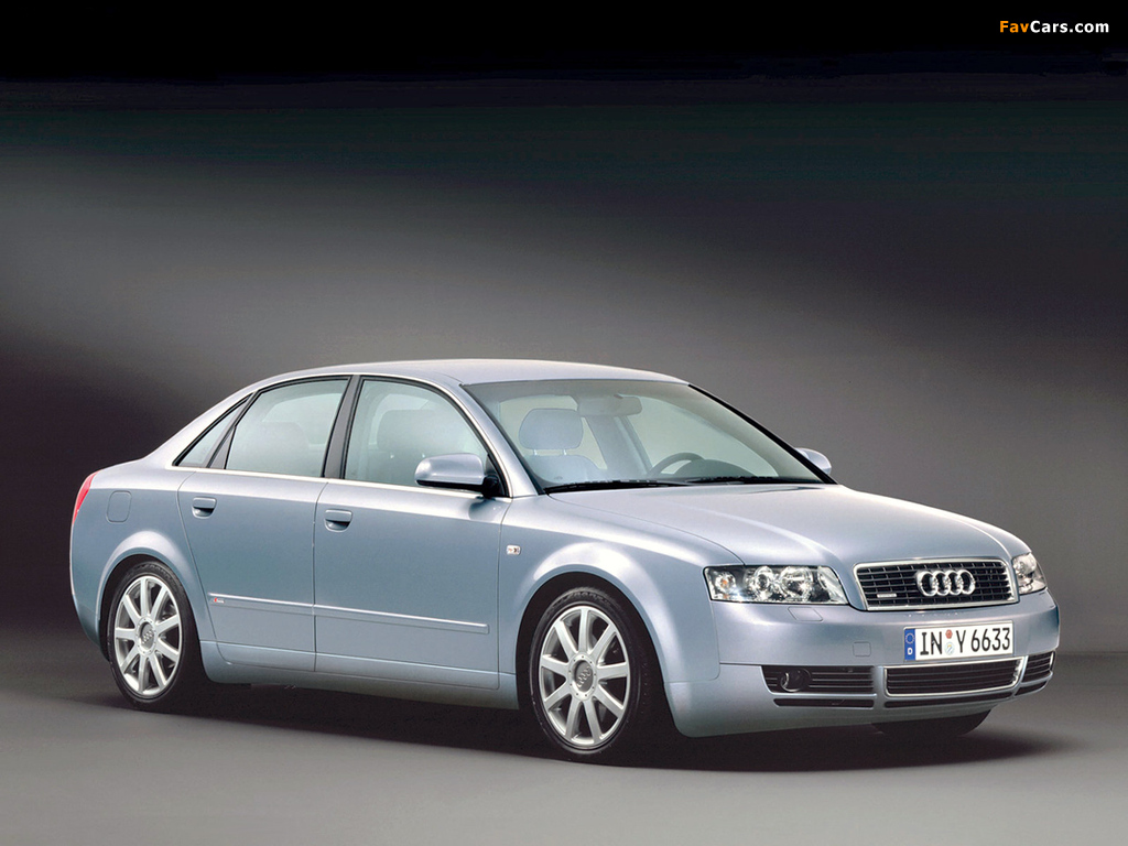 Audi A4 1.8T S-Line Sedan B6,8E (2001–2004) images (1024 x 768)