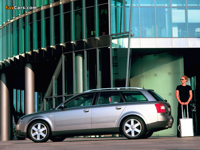 Audi A4 3.0 quattro Avant B6,8E (2001–2004) photos (640 x 480)