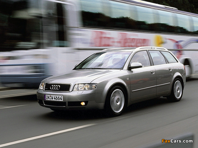 Audi A4 3.0 quattro Avant B6,8E (2001–2004) photos (640 x 480)