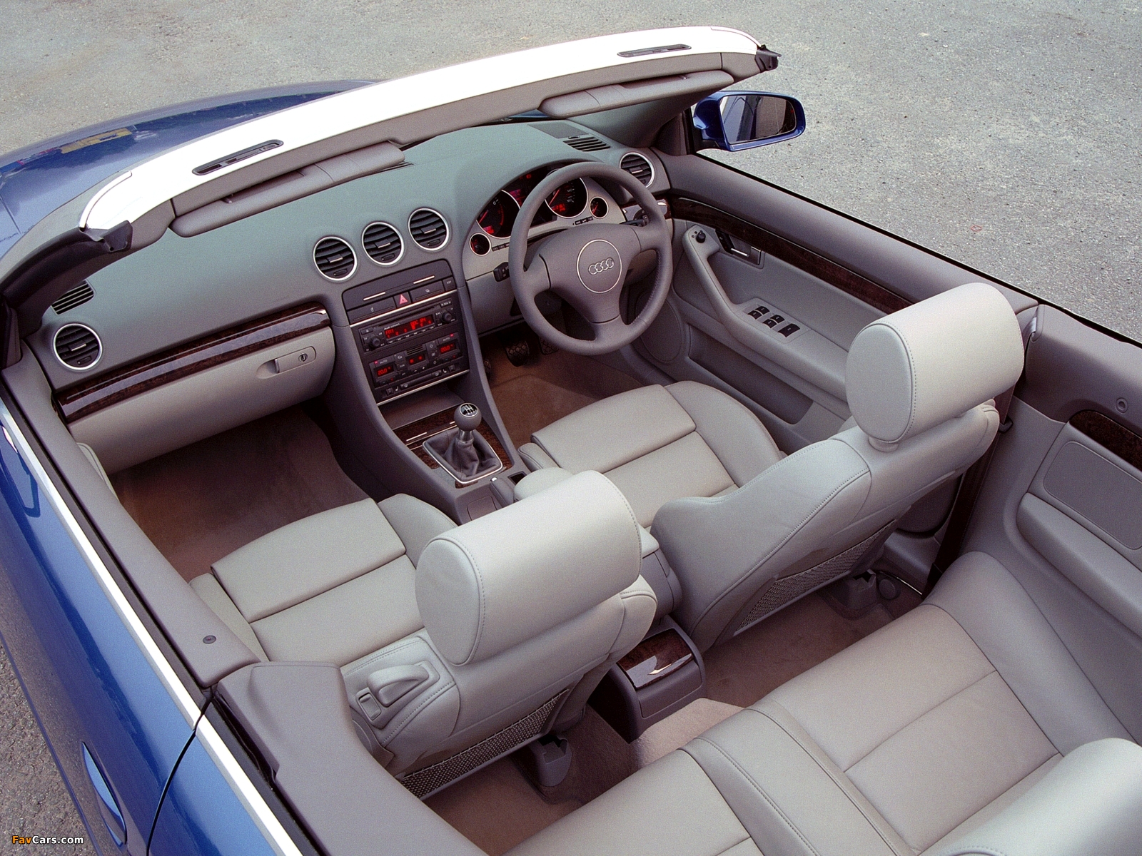 Audi A4 2.4 Cabrio UK-spec B6,8H (2001–2005) pictures (1600 x 1200)