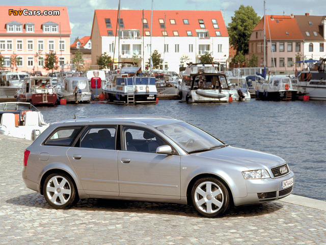 Audi A4 3.0 quattro Avant B6,8E (2001–2004) pictures (640 x 480)