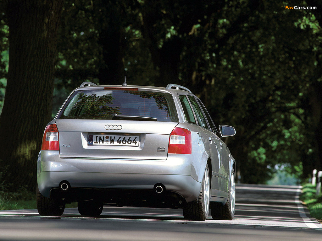 Audi A4 3.0 quattro Avant B6,8E (2001–2004) pictures (1024 x 768)