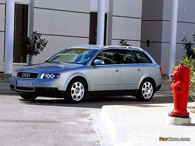 Audi A4 Avant B6,8E (2001–2004) pictures (640 x 480)