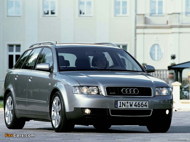 Audi A4 3.0 quattro Avant B6,8E (2001–2004) wallpapers (640 x 480)