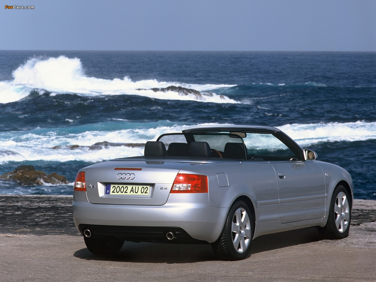 Audi A4 2.4 Cabrio B6,8H (2001–2005) wallpapers (1280 x 960)