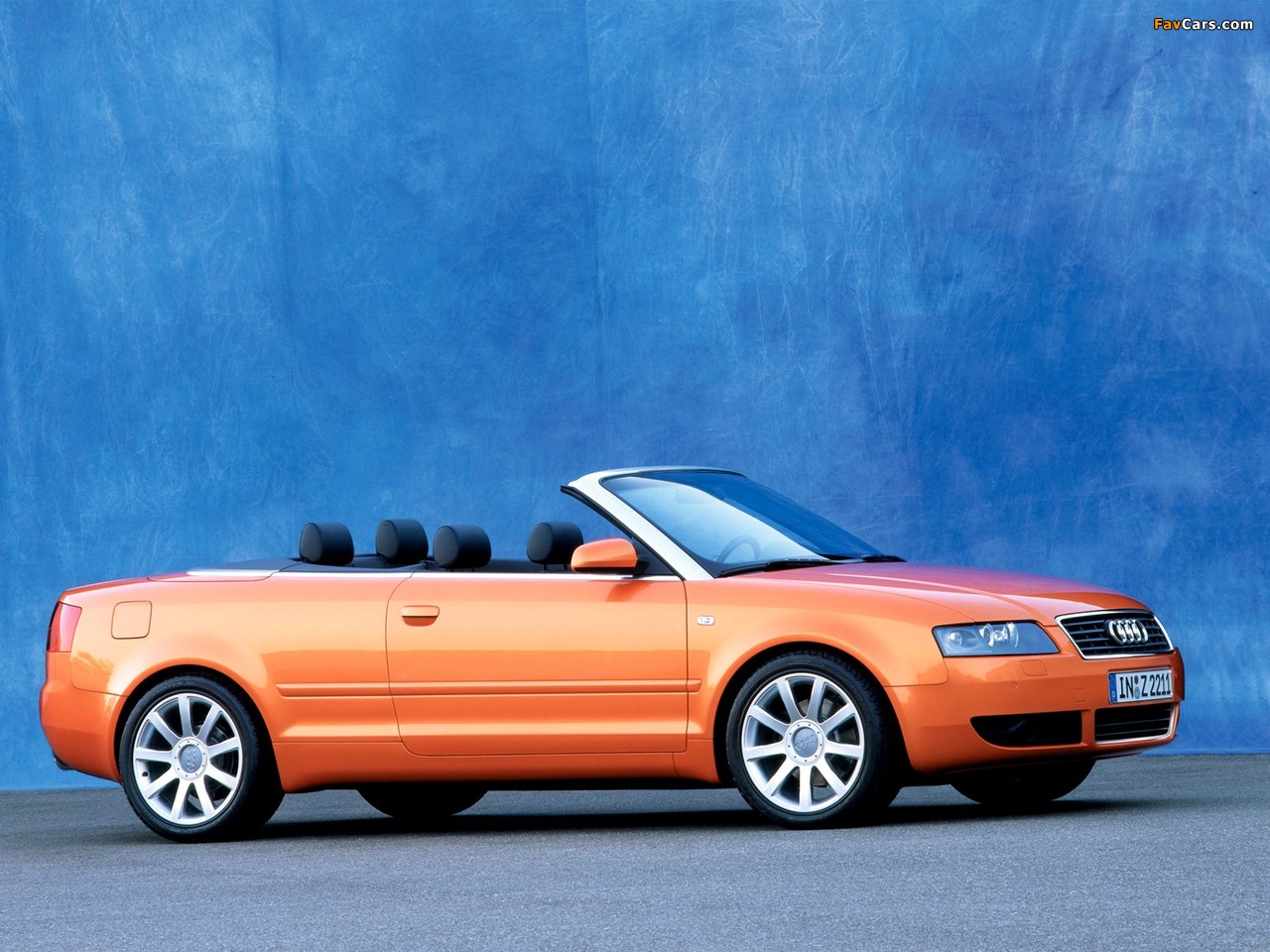 Audi A4 3.0 Cabrio B6,8H (2001–2005) wallpapers (1280 x 960)