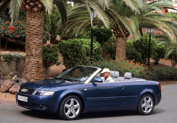Audi A4 3.0 Cabrio B6,8H (2001–2005) wallpapers