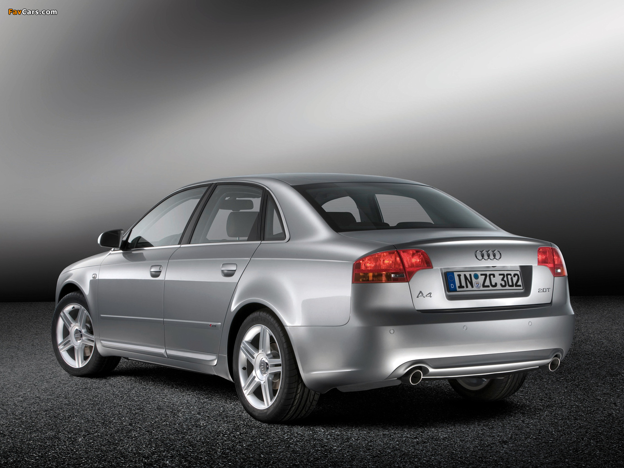 Audi A4 2.0T S-Line Sedan B7,8E (2004–2007) images (1280 x 960)