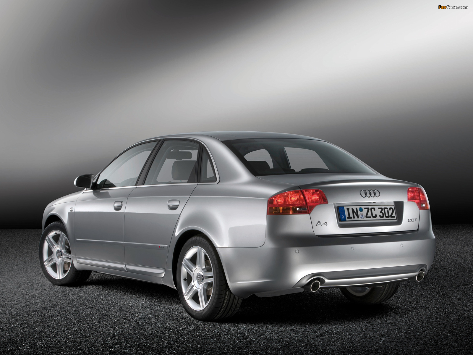 Audi A4 2.0T S-Line Sedan B7,8E (2004–2007) images (1600 x 1200)