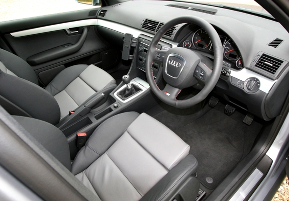 Audi A4 2.0T S-Line Sedan UK-spec B7,8E (2004–2007) pictures
